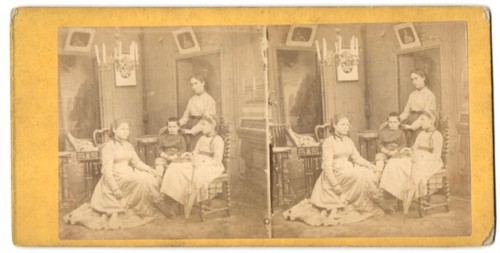 Stereo fotografie mutter mit - stereo-fotografie,