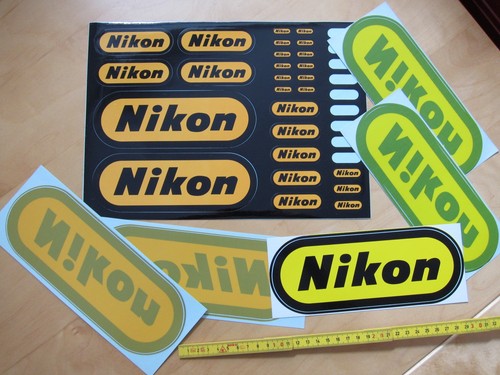 Konvolut nikon aufkleber - konvolut,