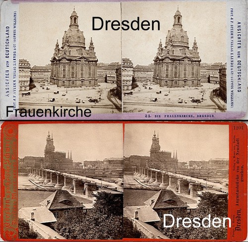 Stereofotos von dresden - stereofotos,