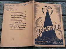 FOTO Katalog HAMPHOT 1939 /