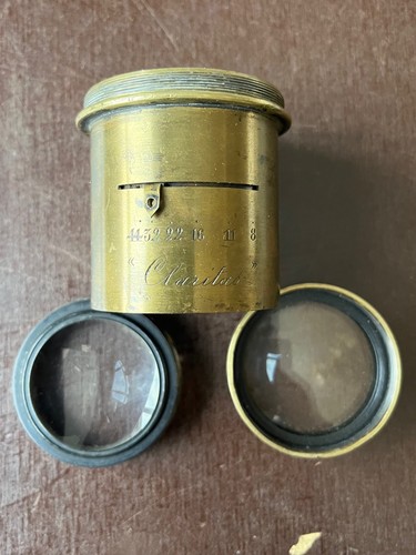 Brass camera lense - camera, shutter