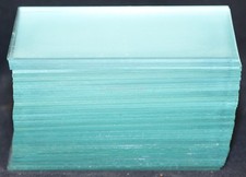 50 Glasplatten 13cm x 6cm Dia