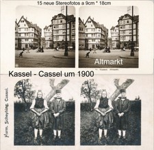 15 Stereofotos von Kassel