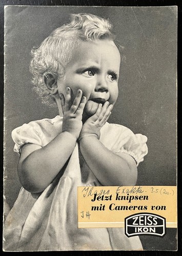 Zeiss ikon katalog - katalog,, original