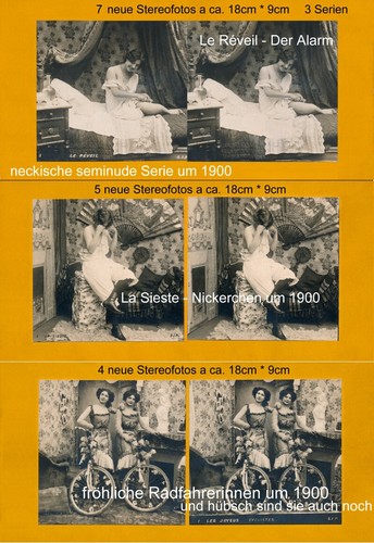 Stereofotos genre mädchen - stereofotos,