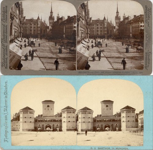 Stereofotos von münchen - von,