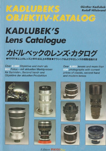 Kadlubek objektiv katalog - kadlubek's, objektiv-katalog