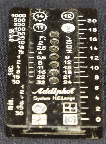 Addiphot system lange - system, h.c.lange