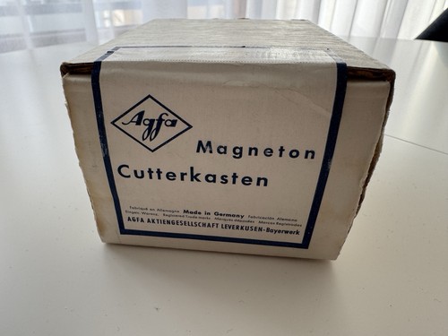 Agfa magneton cutterkasten - agfa,